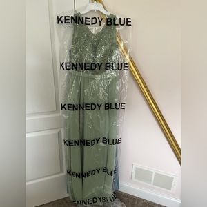 Kennedy Blue Sage Bridesmaid Dress